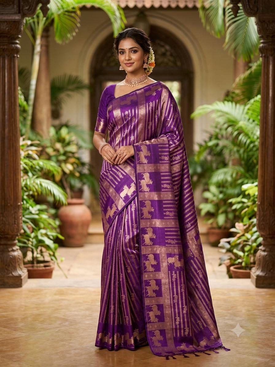 WhatsApp Image 2026-07-27 at 3.00.09 PM Mixed Silk Saree - Image 1