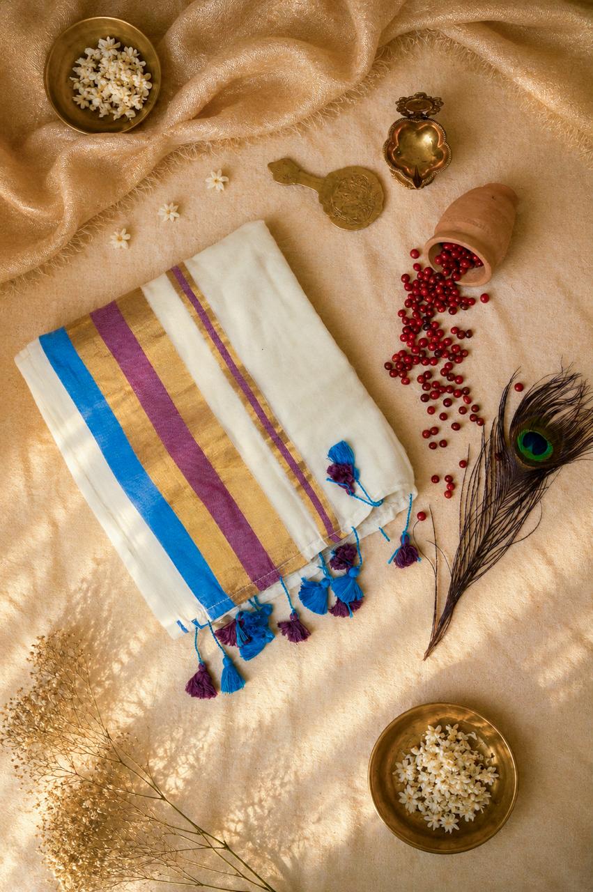 WhatsApp Image 2026-07-31 at 4.22.43 PM Premium 120 Count Mul Cotton Saree - Image 1