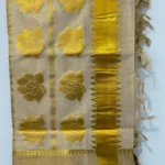 Traditional Kerala Kasavu Saree