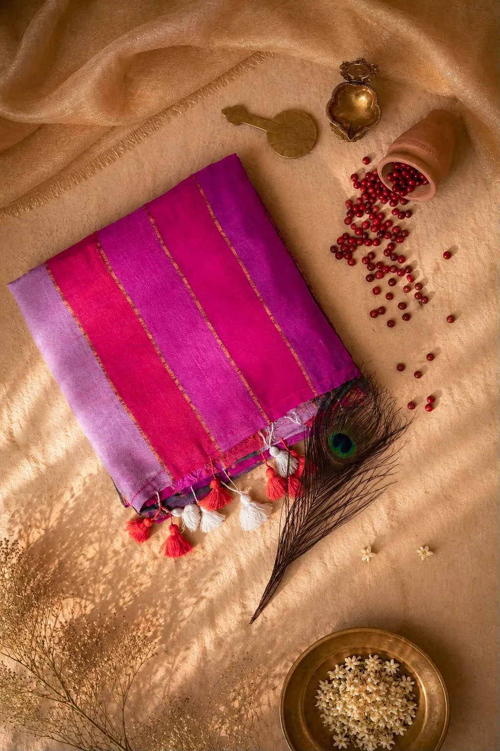 WhatsApp Image 2026-08-21 at 6.02.01 PM Mul Cotton Saree - Image 1